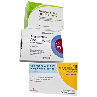 Атомоксетин HCL 40 мг Европа :: Аналог Когниттера :: Aurobindo / Amarox / Glenmark капсулы №30