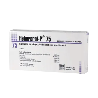 Эберпрот П (Heberprot-P) фл 0.075мг №1